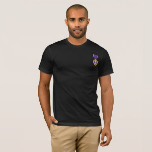 Purple Heart us Military Award Veteran Gift T-Shirt