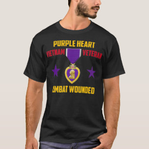 Purple Heart Vietnam Veteran T-Shirt