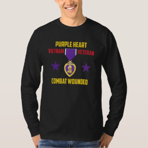 Purple Heart Vietnam Veteran T-Shirt
