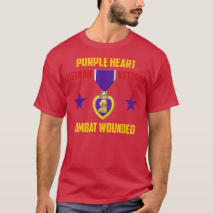 Purple Heart Vietnam Veteran T-Shirt