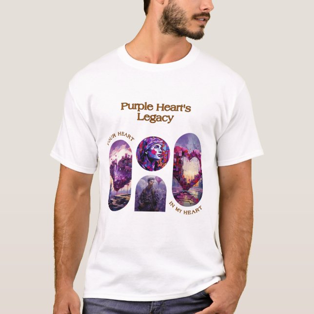 Purple Heart's Legacy T-Shirt (Front)