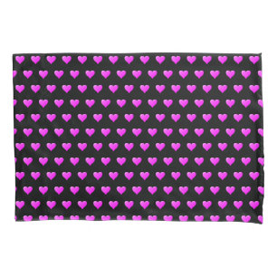 Purple Hearts - Love Pillowcase