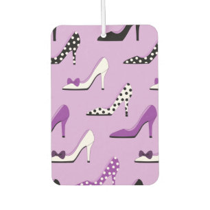 Purple Heels Car Air Freshener