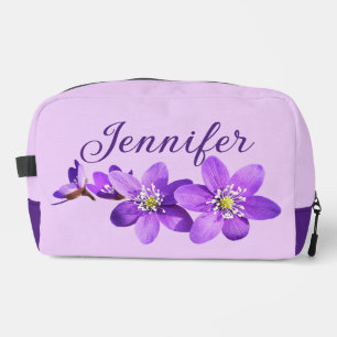 Purple Hepatica Flowers Name Light Purple Dopp Kit