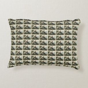 Purple Heron - from Audubon's Birds of America Decorative Cushion