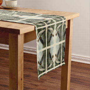 Purple Heron - from Audubon's Birds of America Short Table Runner