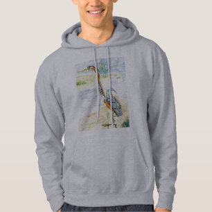 Purple Heron Hoodie