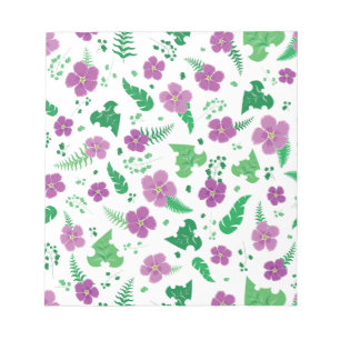 Purple Hibiscus Notepad