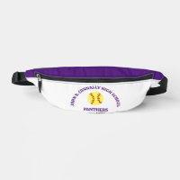 Purple High School Softball Player Personalised