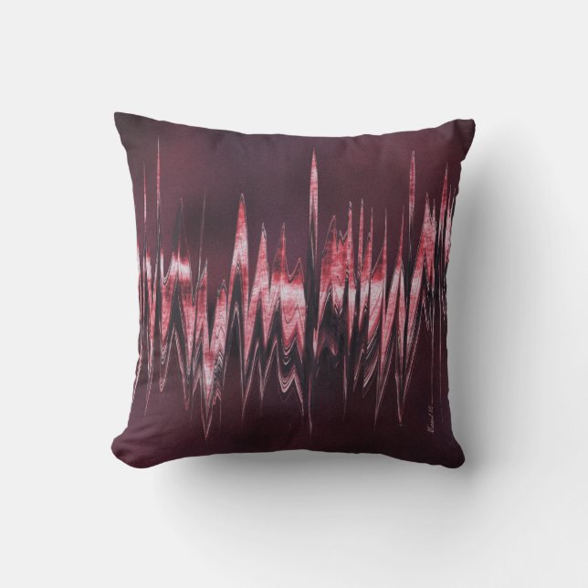 Purple High Voltage Arc Cushion (Front)