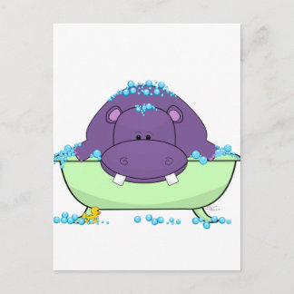 Purple_Hippo_Bath.png Postcard