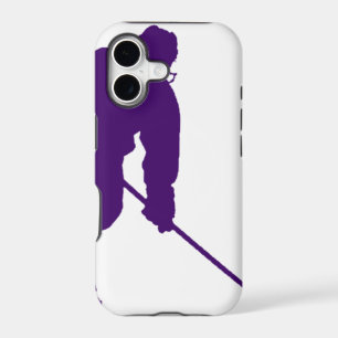 PURPLE HOCKEY PLAYER