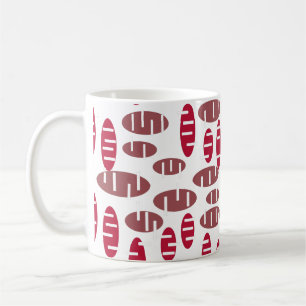 Purple Holey Ovals Coffee Mug