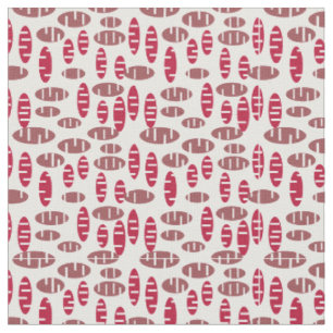Purple Holey Ovals Fabric