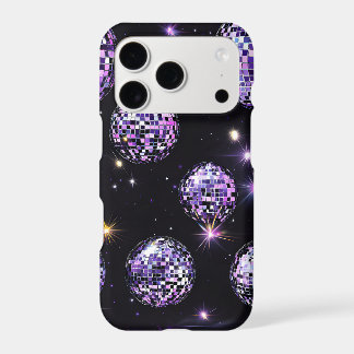 Purple Holographic Disco Ball iPhone Case | Y2K