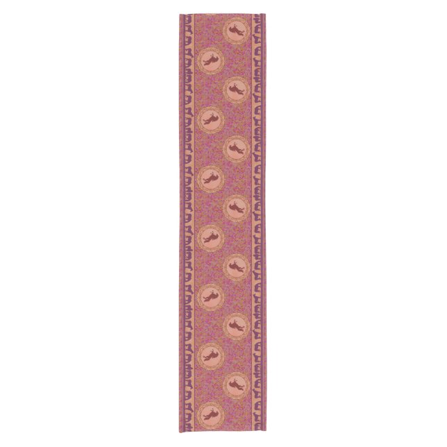 Purple Horses Table Runner (Front)