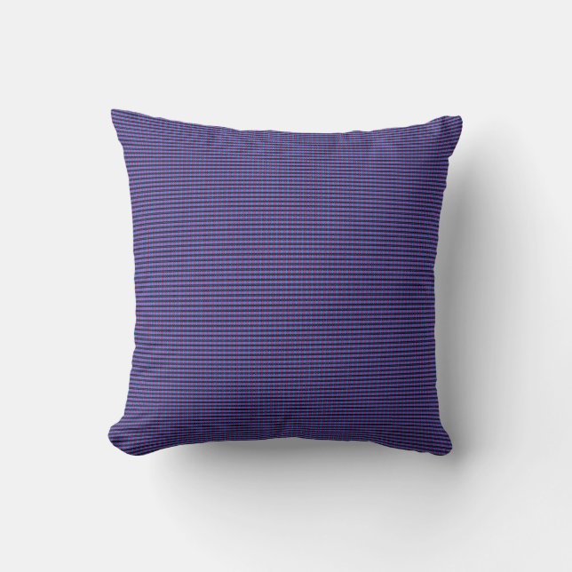 Purple hot pink pattern cushion (Front)