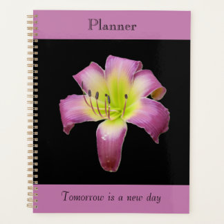 Purple Hue Lily Planner