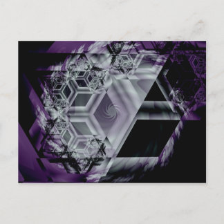 Purple Hue Postcard