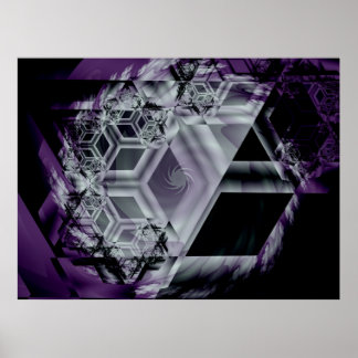 Purple Hue Poster