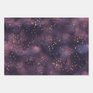 Purple Hues (3) Wrapping Paper Sheet