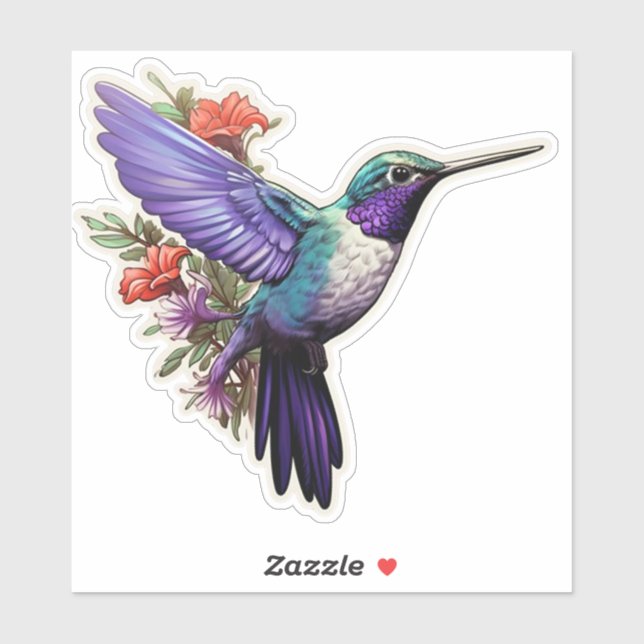 Purple Hummingbird (Sheet)