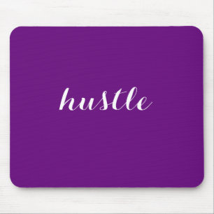 Purple Hustle Mouse Mat