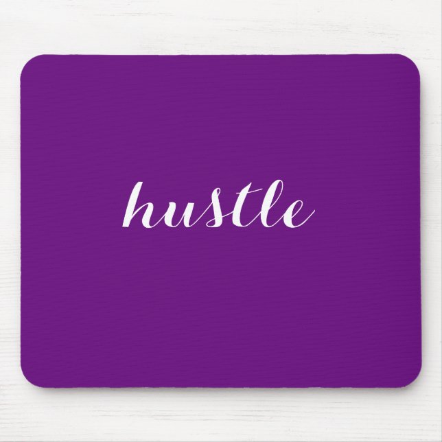 Purple Hustle Mouse Mat (Front)