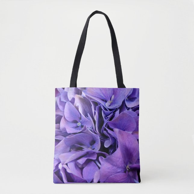 Purple Hydrangea Classic Tote Bag lk (Front)
