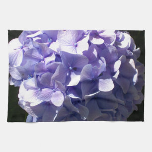 Purple Hydrangea Tea Towel
