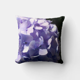 Purple Hydrangeas Cushion