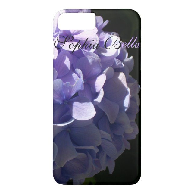 Purple Hydrangrea Case-Mate iPhone Case (Back)