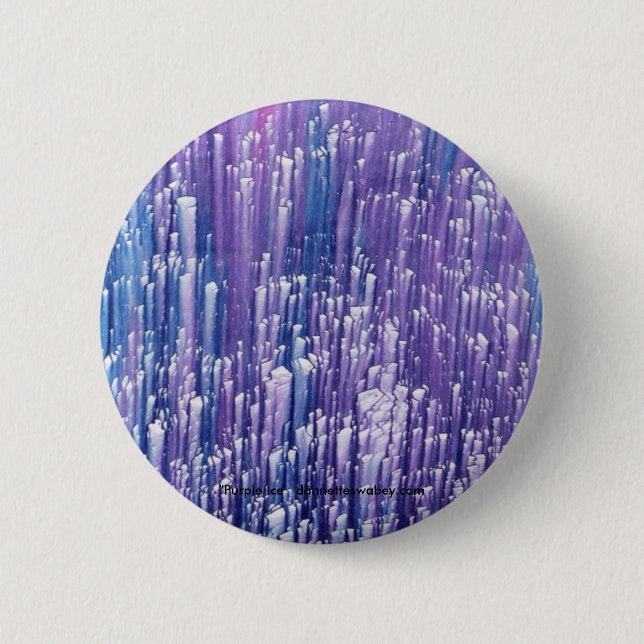 Purple Ice Button (Front)