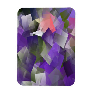 Purple ice cubes.. magnet