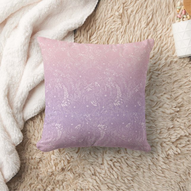 purple icy wind  cushion (Blanket)