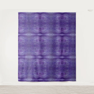 Purple Ikat 6 Tapestry