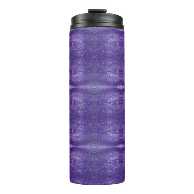 Purple Ikat 6 Thermal Tumbler (Front)