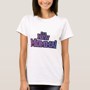 Purple I'm a New Momma Tshirts and Gifts