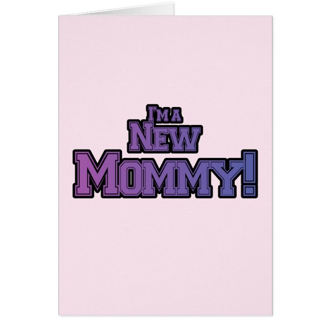 Purple I'm A New  Mummy Tshirts and Gifts (Front)