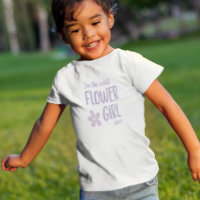 Purple I'm The Cutest Flower Girl Ever