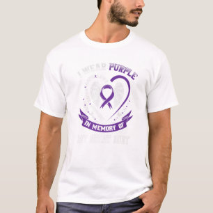 Purple In Memory Of Great Aunt Alzheimers Dementia