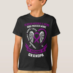 Purple In Memory of my Grandpa Pancreatic Cancer A T-Shirt
