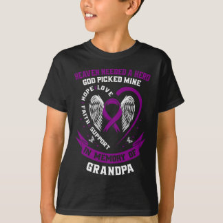 Purple In Memory of my Grandpa Pancreatic Cancer A T-Shirt