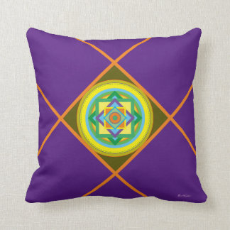 Purple, ''Indian Summer'' Cushion