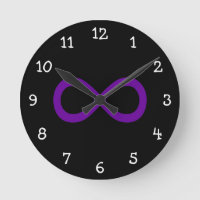 Purple Infinity Symbol