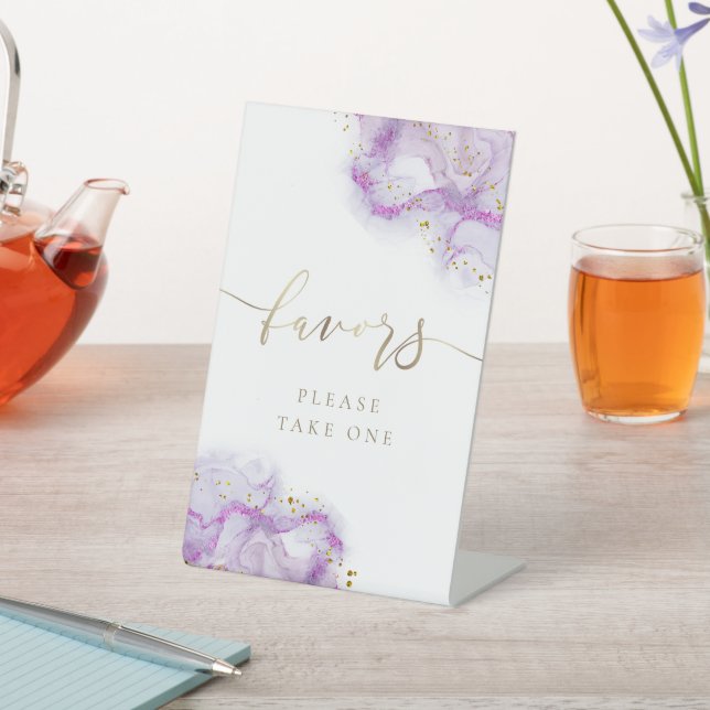 purple ink favours pedestal sign (In SItu)