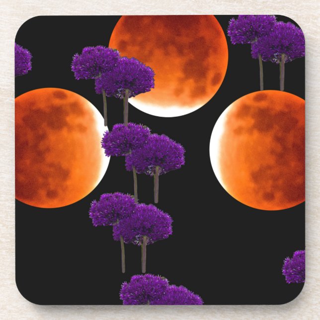 Purple Intrusion Coaster (Front)