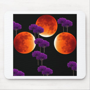 Purple Intrusion Mouse Mat