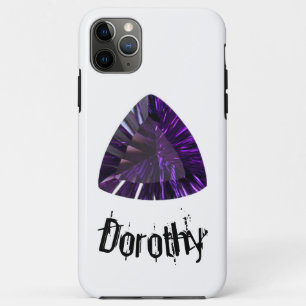 Purple iPhone case Amethyst Gemstone