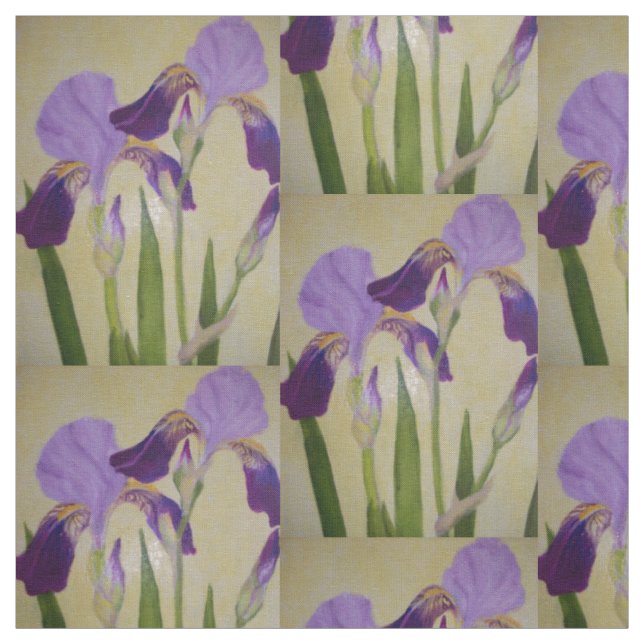 Purple Iris by bbillips Fabric (Swatch)